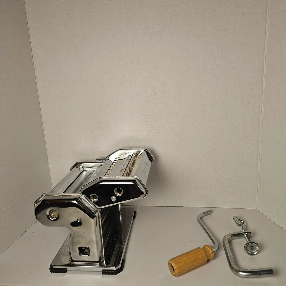 Vintage Imperia Past-a-fast Noodle Making Machine I.P.S. Torino Italy Manual